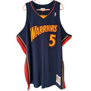 Mitchell & Ness Mens 3XLT SWINGMAN JERSEY GOLDEN STATE WARRIORS '06 BARON DAVIS